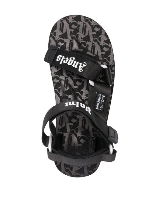 Sandal with logo PALM ANGELS | PWIH027S24MAT0011001